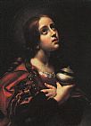 Saint Mary Magdalene By Carlo Dolci by Unknown Artist